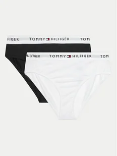 Tommy Hilfiger Komplet 2 par fig klasycznych UG0UG00750 Kolorowy - Majtki dla dzieci - miniaturka - grafika 1