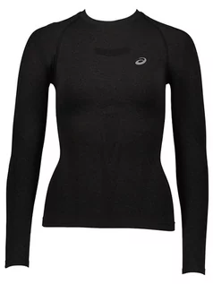 Koszulki sportowe damskie - Asics Koszulka funkcyjna w kolorze czarnym - grafika 1