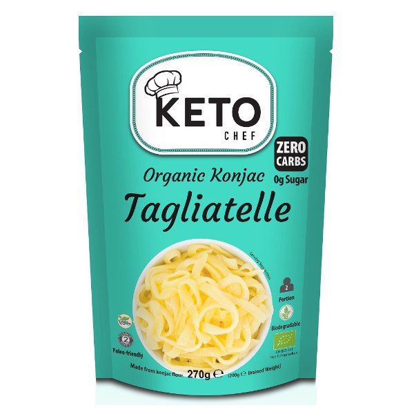 Makaron (konjac) typu noodle tagliatelle bezglutenowy BIO 270g (200g) Ket