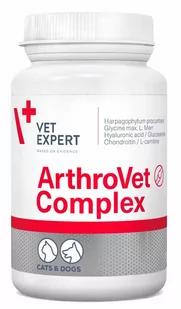 VetExpert ArthroVet HA Complex 60 tabletek - Suplementy i witaminy dla kotów - miniaturka - grafika 1