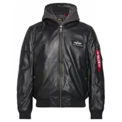 Odzież taktyczna i umundurowanie - Kurtka Alpha Industries MA-1 D-Tec FL 123106 515 - Czarna - miniaturka - grafika 1