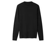 Swetry męskie - esmara Men Sweter dzianinowy męski (Czarny, S (44/46)) - miniaturka - grafika 1