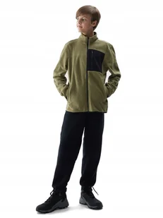 Polar chłopięcy 4F bluza dziecięca ze stójką rozpinana r 152 - Bluzy dla dziewczynek - miniaturka - grafika 1