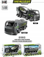 Samochody i pojazdy dla dzieci - Ramiz Metalowa Betoniarka 1:55 - miniaturka - grafika 1