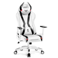 Fotele gamingowe - Diablo X-Horn 2.0 King Size Biało-Czarny - miniaturka - grafika 1