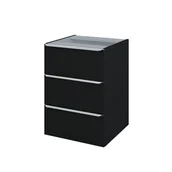 Szafki łazienkowe - Elita Lofty szafka czarny 168306 - miniaturka - grafika 1