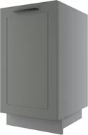 Meble kuchenne - Bergamo Szafka Dolna D1D/45 Szary Mat - miniaturka - grafika 1