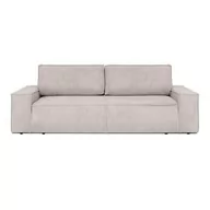 Sofy i kanapy - Sofa z funkcją spania Pllow KH1501100206 King Home odporna na ścieranie jasny szary - miniaturka - grafika 1