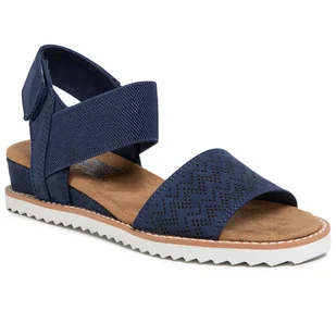 Sandały Skechers Desert Kiss 31440/NVY Granatowy - Sandały damskie - miniaturka - grafika 1