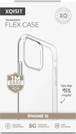 Etui i futerały do telefonów - Xqisit XQISIT NP Flex Case Anti Bac, RECYCLED for iPhone 15 clear standard - miniaturka - grafika 1