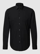 Koszule męskie - Koszula biznesowa o kroju regular fit z dodatkiem streczu - miniaturka - grafika 1
