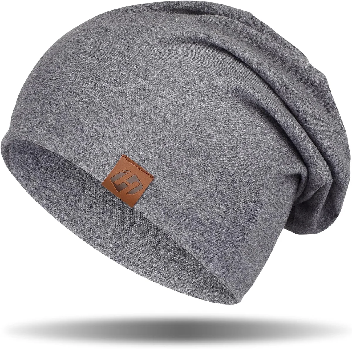 SKÓRZE BAWEŁNIANA MIĘKKA UNISEX BEANIE PRZYJAZNA CIEPŁA KLASYCZNA