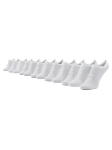 Under Armour Zestaw 6 par niskich skarpet unisex Ua Essential No Show 1370542-100 Biały - Skarpetki damskie - miniaturka - grafika 1