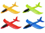 Samoloty i helikoptery - Samolot styropianowy 47x49cm BSAM9341 mix cena za 1 szt - miniaturka - grafika 1