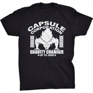 Koszulki męskie - Gravity Chamber Vegeta Koszulka Trening Siłownia - miniaturka - grafika 1