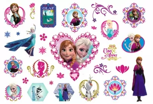 TATUAŻE ZMYWALNE DLA DZIECI KRAINA LODU ELZA ANNA FROZEN URODZINY - Zabawki kreatywne - miniaturka - grafika 1