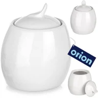 Cukiernice - CUKIERNICZKA PORCELANOWA CUKIERNICA POJEMNIK NA CUKIER MONA 240ML ORION 155402 - miniaturka - grafika 1