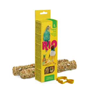 RIO Kolba dla papug owoce tropikalne 2x40g [22110] - Karma dla ptaków - miniaturka - grafika 1