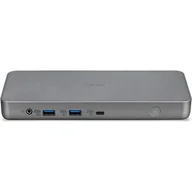 Stacje dokujące i replikatory portów - ACER Dock II Universal USB-C Dock 60W Chrome Windows with EU Power Cord - miniaturka - grafika 1
