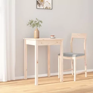 Lumarko Stół jadalniany, 55x55x75 cm, lite drewno sosnowe - Stoły - miniaturka - grafika 6