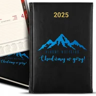 Notesy i bloczki - KALENDARZ A5 2025 Prezent Dla Góromaniaka RZUĆMY WSZYSTKO CHODŹMY W GÓRY Wz - miniaturka - grafika 1