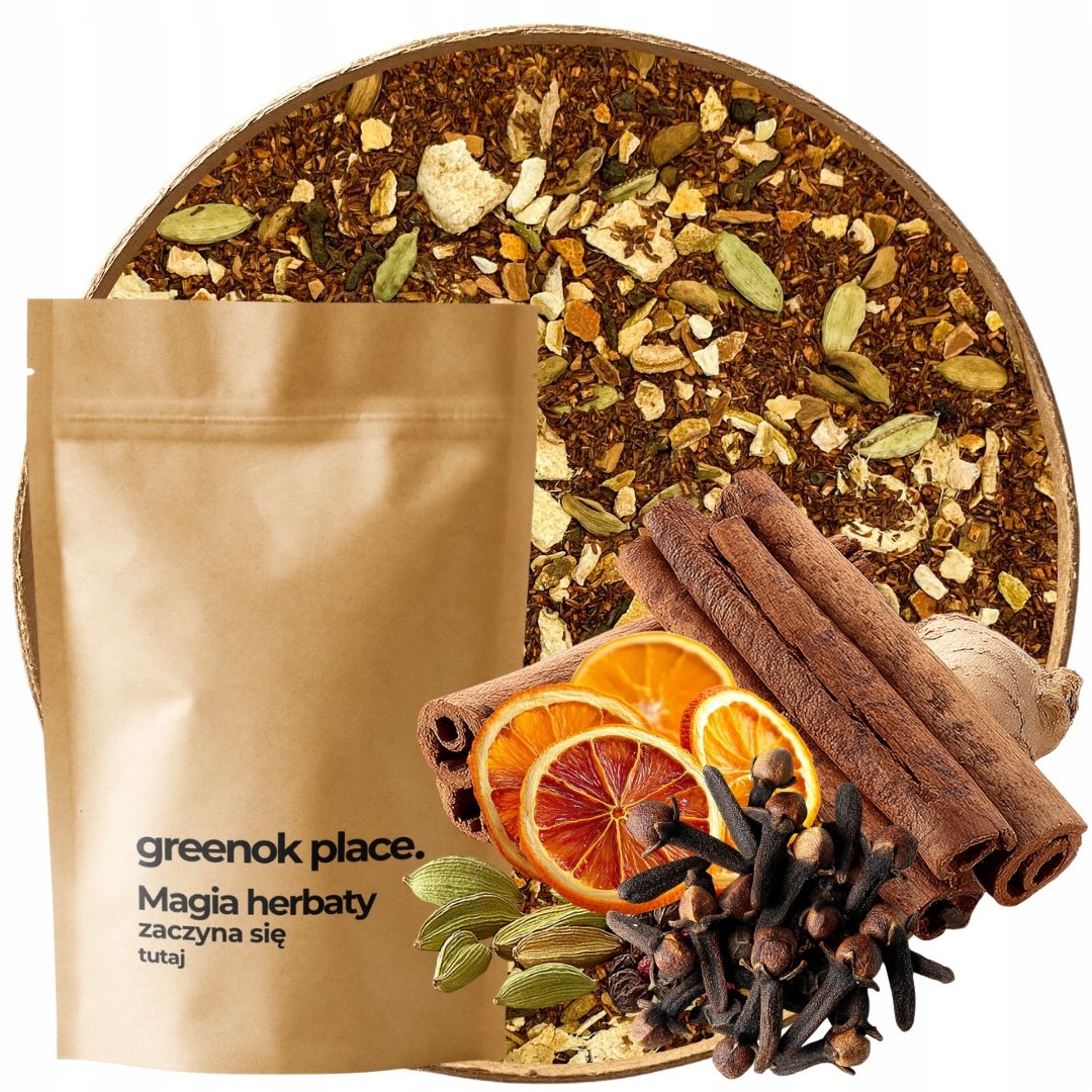 Herbata rooibos Korzenna 1000g rozgrzewająca grzaniec Naturalna