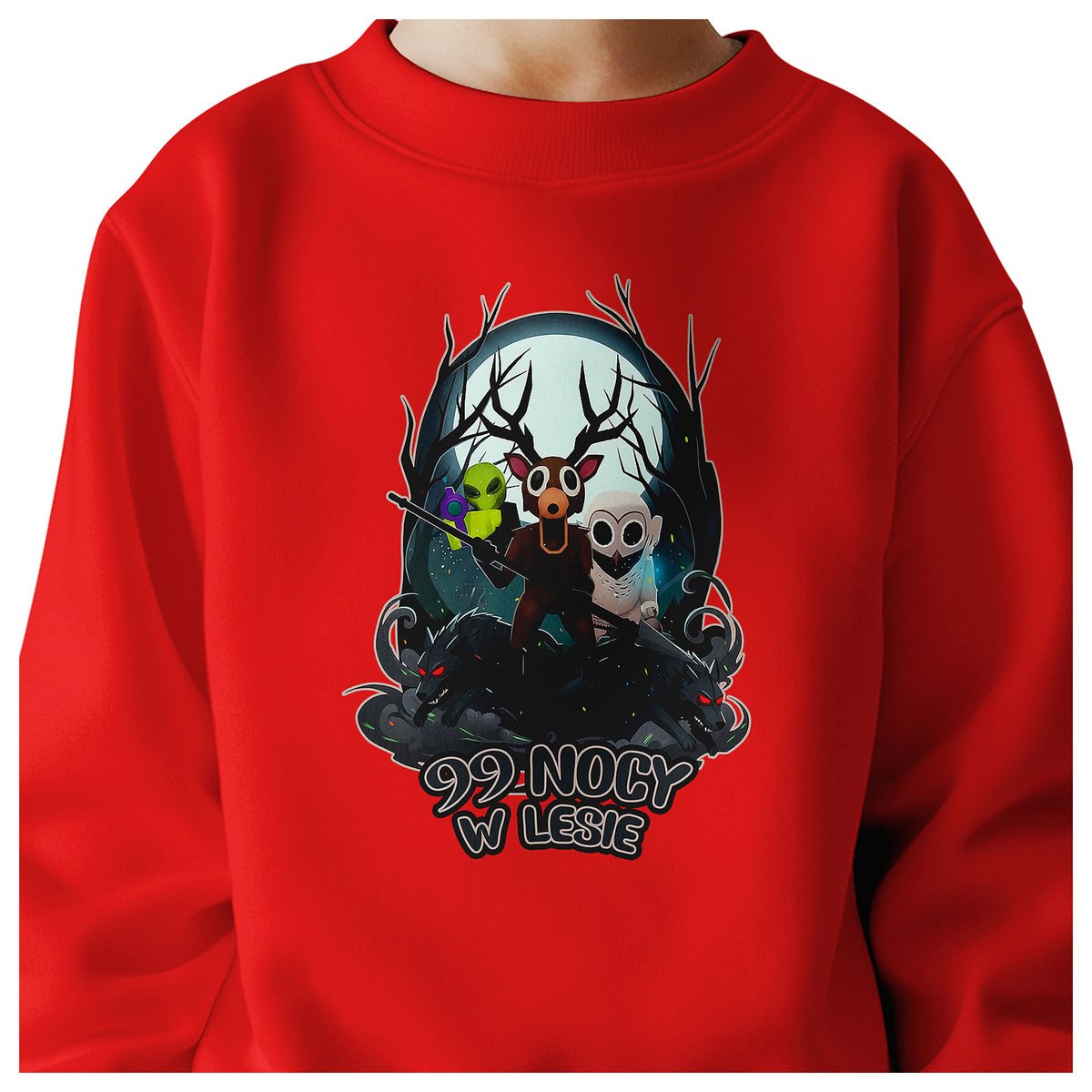 BLUZA DZIECIĘCA 99 NOCY W LESIE ROBLOX DLA CHŁOPCA DZIEWCZYNKI 146-152