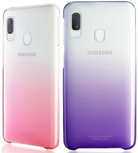 Samsung Gradation cover do Galaxy A20e fioletowe (EF-AA202CVEGWW) - Etui i futerały do telefonów - miniaturka - grafika 2