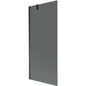 Parawany nawannowe - Mexen Next parawan nawannowy 1-skrzydłowy 80 x 150 cm, grafit, czarny - miniaturka - grafika 1