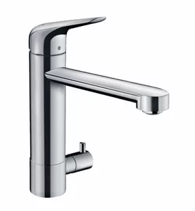 Hansgrohe Focus M42 Bateria kuchenna z zaworem chrom 71813000 - Baterie kuchenne - miniaturka - grafika 1