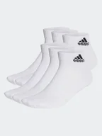 Skarpetki damskie - adidas Skarpety Niskie Unisex Cushioned Sportswear Ankle Socks 6 Pairs HT3442 Biały - miniaturka - grafika 1