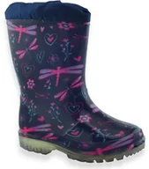 Buty dla dziewczynek - Dziewczęce kalosze Wojtyłko 5056G Ważka - miniaturka - grafika 1