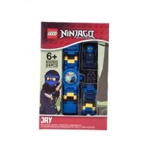 Lego Ninjago z minifigurką Jay'a 24 elementy 8020905 8020905 - Zegarki dla dzieci - miniaturka - grafika 1