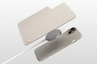 Etui i futerały do telefonów - Moshi Overture MagSafe - Skórzane etui 3w1 z klapką iPhone 14 Pro Max (Black) - miniaturka - grafika 1