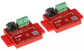 Konwertery sieciowe i transceivery - ZESTAW KONWERTERÓW UTP / 2-WIRE DO TRANSMISJI LAN+POE ETH10-2WIRE-A-SET KOMPLET 2 SZT ATTE - miniaturka - grafika 1