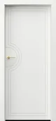 Drzwi wewnętrzne - Porta Drzwi Wewnętrzne Pełne Art Deco 5 Lakier Biały - miniaturka - grafika 1