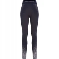 Pozostała odzież narciarska - Legginsy termoaktywne damskie ODLO Performance Warm Blackcomb fioletowe XS - miniaturka - grafika 1