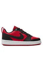 Buty dla chłopców - Nike Sneakersy Court Borough Low Recraft (GS) DV5456 600 Czerwony - miniaturka - grafika 1