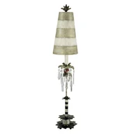 Lampy stojące - Elstead Lighting Birdland Table Lamp FB/BIRDLAND/TL Elstead lampa stołowa abażurowa stylowa FB/BIRDLAND/TL) - miniaturka - grafika 1