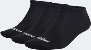 Adidas Skarpety adidas Thin Linear Low-Cut 3PP XL 46-48 szare, białe, czarne - Skarpety termoaktywne - miniaturka - grafika 1