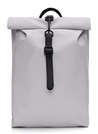 Plecaki - Plecak miejski Rains Rolltop Rucksack Mini - flint - miniaturka - grafika 1