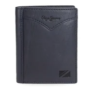 Portfele - Pepe Jeans Pionowy portfel z portmonetką niebieski 8,5x10,5x1 cm Skóra by Joumma Bags, Niebieski, Talla única, Pionowy portfel z portfelem - miniaturka - grafika 1