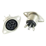 Kable - Gniazdo DIN 6-pinowe do obudowy - miniaturka - grafika 1