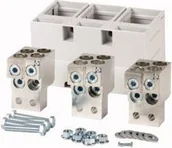 Bezpieczniki elektryczne - Eaton Zacisk tunelowy NZM4-XKA, komplet na jedną stronę 266836 - miniaturka - grafika 1