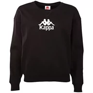Bluzy damskie - Kappa Damska bluza Lindira, krój regularny, Caviar, XS - miniaturka - grafika 1