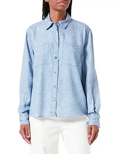 Bluzy damskie - BOSS Damska bluza, jasnoniebieski, 36 - grafika 1