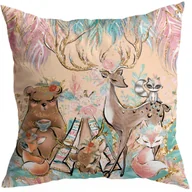 Poszewki na poduszki - POSZEWKA NA PODUSZKĘ DEKORACYJNA 40x40 JASIEK 188 - miniaturka - grafika 1