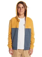 Bluzy dla chłopców - Quiksilver Chłopięca bluza Easy Day Block Zip Youth (1 opakowanie) - miniaturka - grafika 1