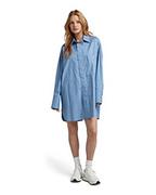 Bluzki damskie - G-STAR RAW Damska bluzka typu boyfriend oversize, wielokolorowa (deep wave baseball paski C522-D878), XL, Wielokolorowy (Deep Wave Baseball Stripe C522-d878), XL - miniaturka - grafika 1