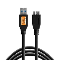 Akcesoria fotograficzne - Kabel USB - Micro-B TETHER TOOLS Pro 4.6 m Czarny - miniaturka - grafika 1